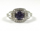 COLOR CHANGE SAPPHIRE AND DIAM
