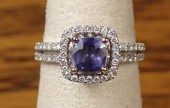 COLOR CHANGE SAPPHIRE AND DIAM