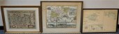 COLOR ENGRAVED MAP OF LONDON,