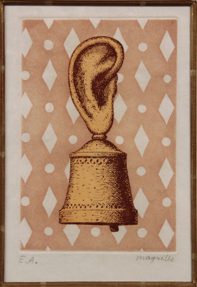 COLOR ETCHING - 'La Lecon de