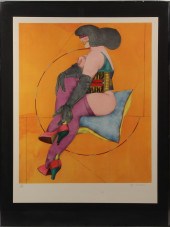COLOR LITHO - 'Circle and Pill