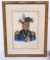 COLOR LITHO POTAWATOMIE INDIAN