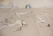 COLOR LITHO - ''Surrealist Des