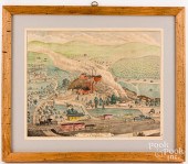 COLOR LITHOGRAPH OF THE GREENW