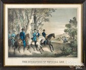 COLOR LITHOGRAPH THE SURRENDER