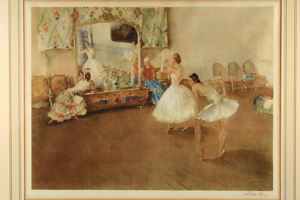 COLOR PHOTO LITHO - 'Mirror of