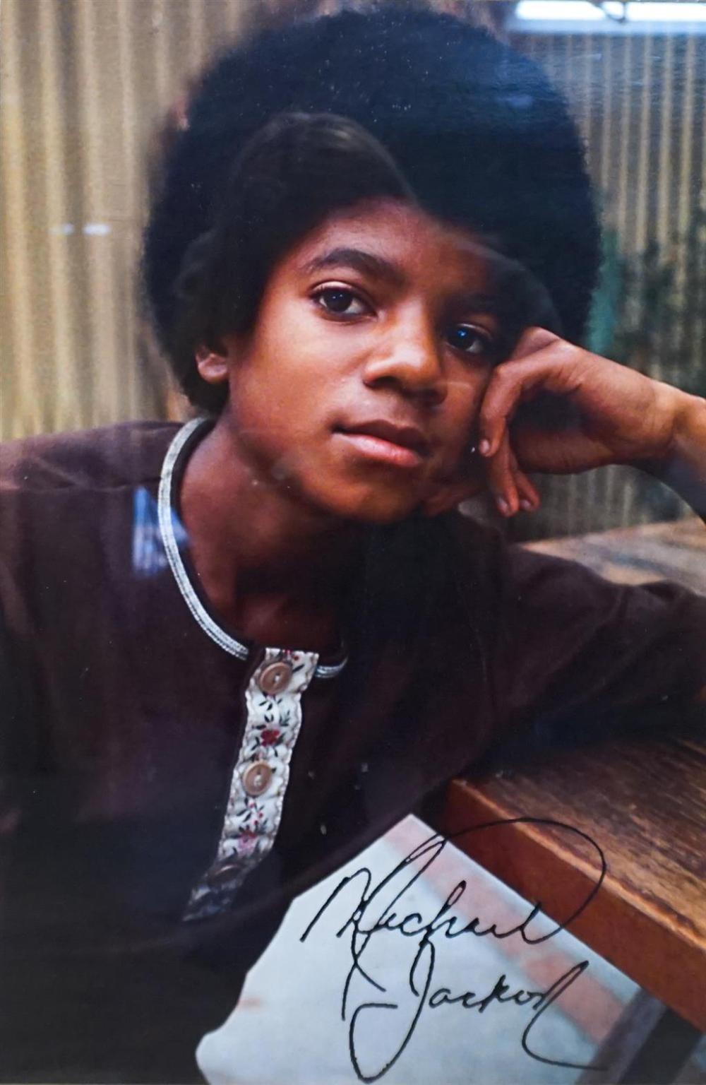COLOR PRINT OF MICHAEL JACKSONColor