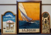 COLOR PRINT POSTER OF LA BAULE