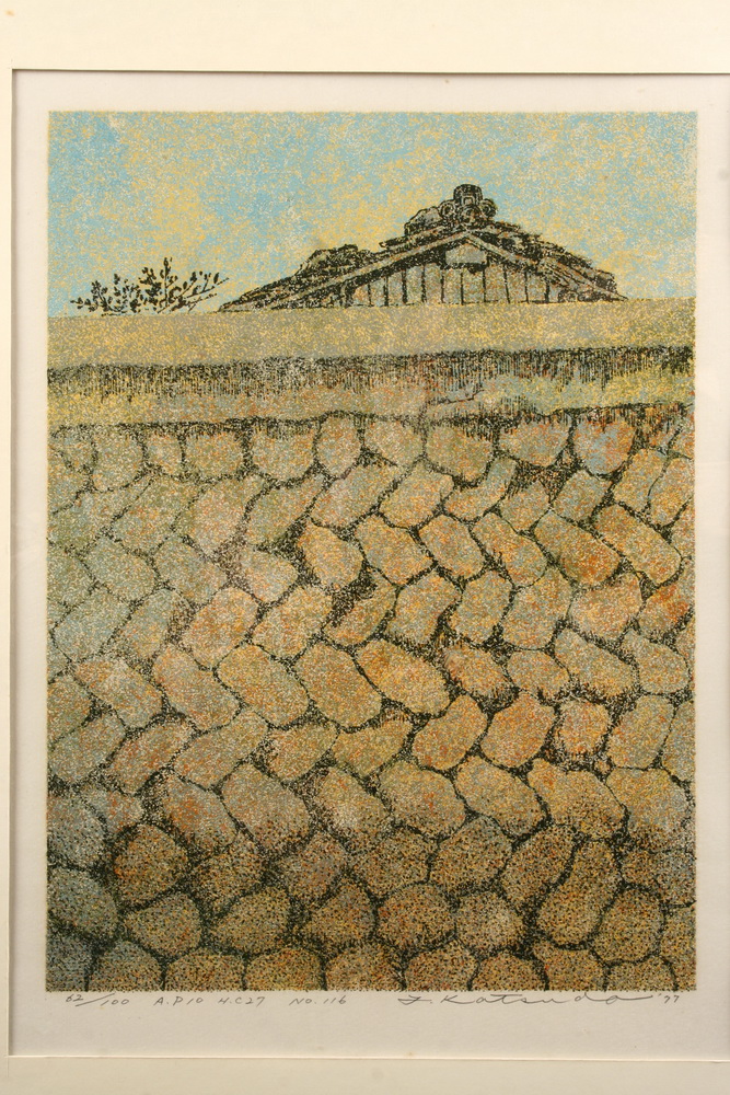 COLOR SERIGRAPH - '#116 Stone Wall'