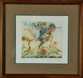 COLORED INTAGLIO OF FEMALE CEN
