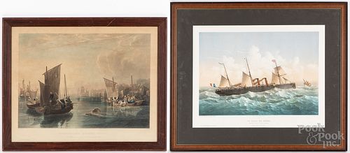 COLORED LITHOGRAPH BONNINGTON'S