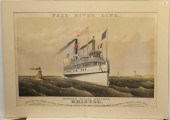 COLORED LITHOGRAPH, TITLED "FA