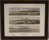 COLORED LITHOGRAPH TITLED "SWA