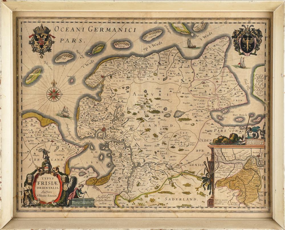 COLORED MAP ENGRAVINGCondition: