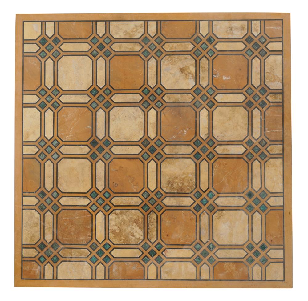 COLORED STONE-INLAID CEMENT