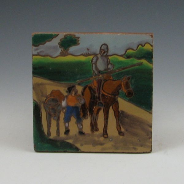 Colorful art tile with Don