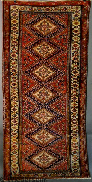 Colorful Caucasian oriental hall