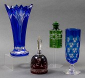 COLORFUL CUT CRYSTAL ARTICLES,