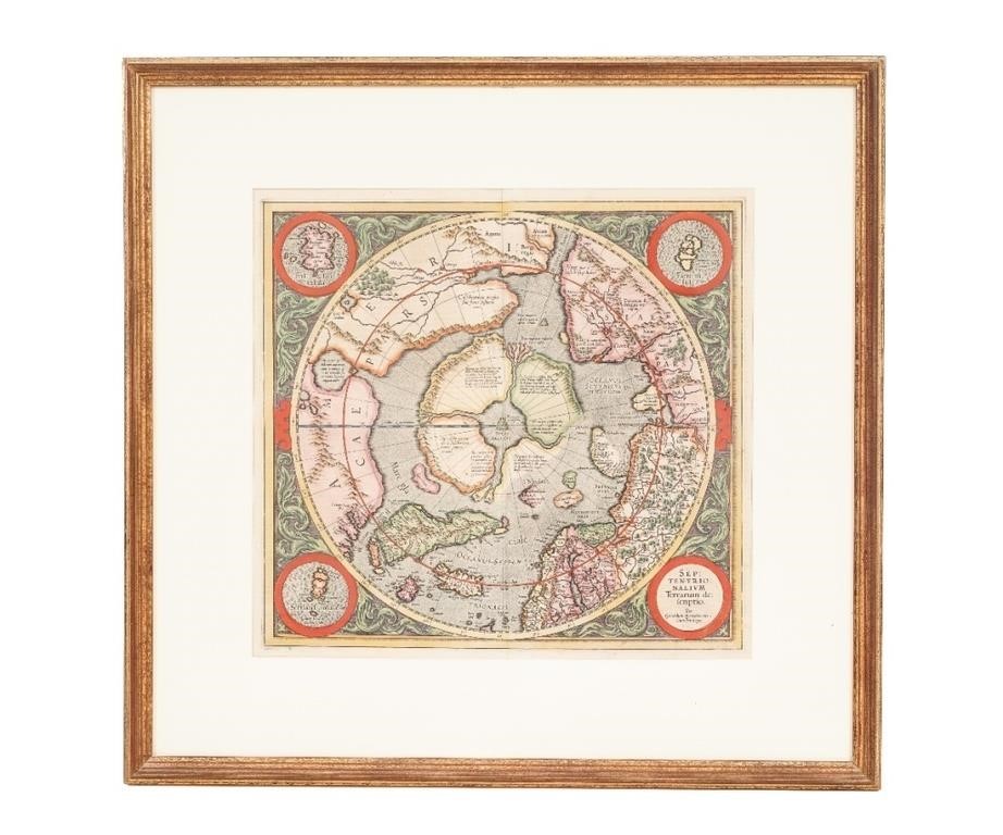Colorful first map of the North
