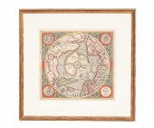 Colorful first map of the Nort