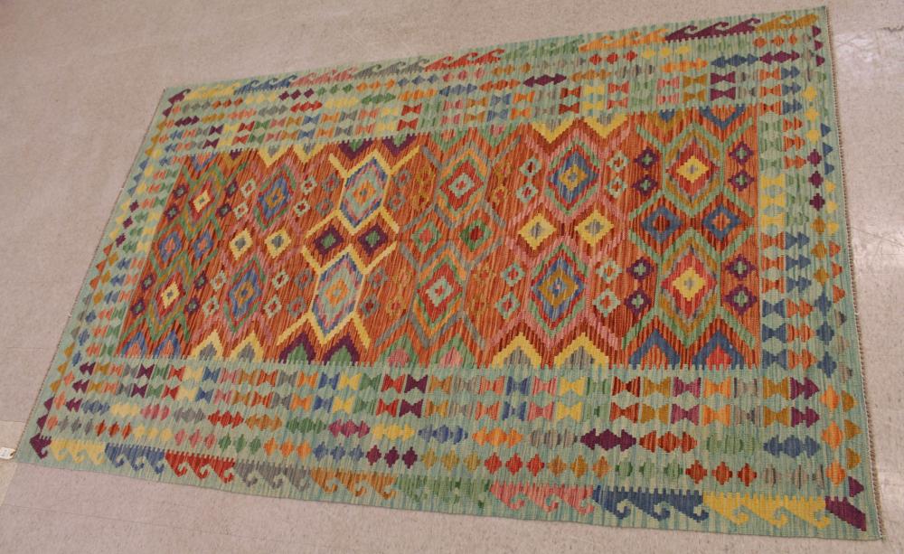 COLORFUL KILIM FLATWEAVE