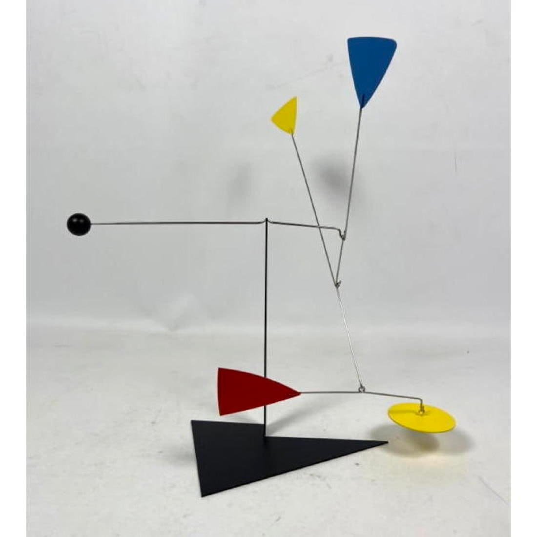 Colorful Kinetic Wind Sculpture