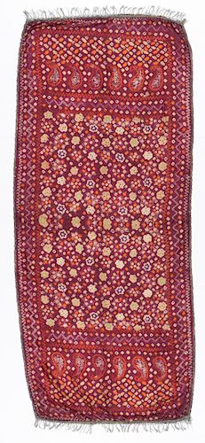 COLORFUL OLD INDONESIAN SILK