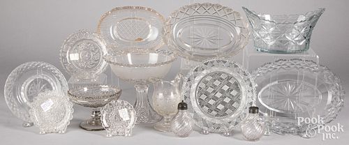 COLORLESS GLASS INCLUDING FLINT,