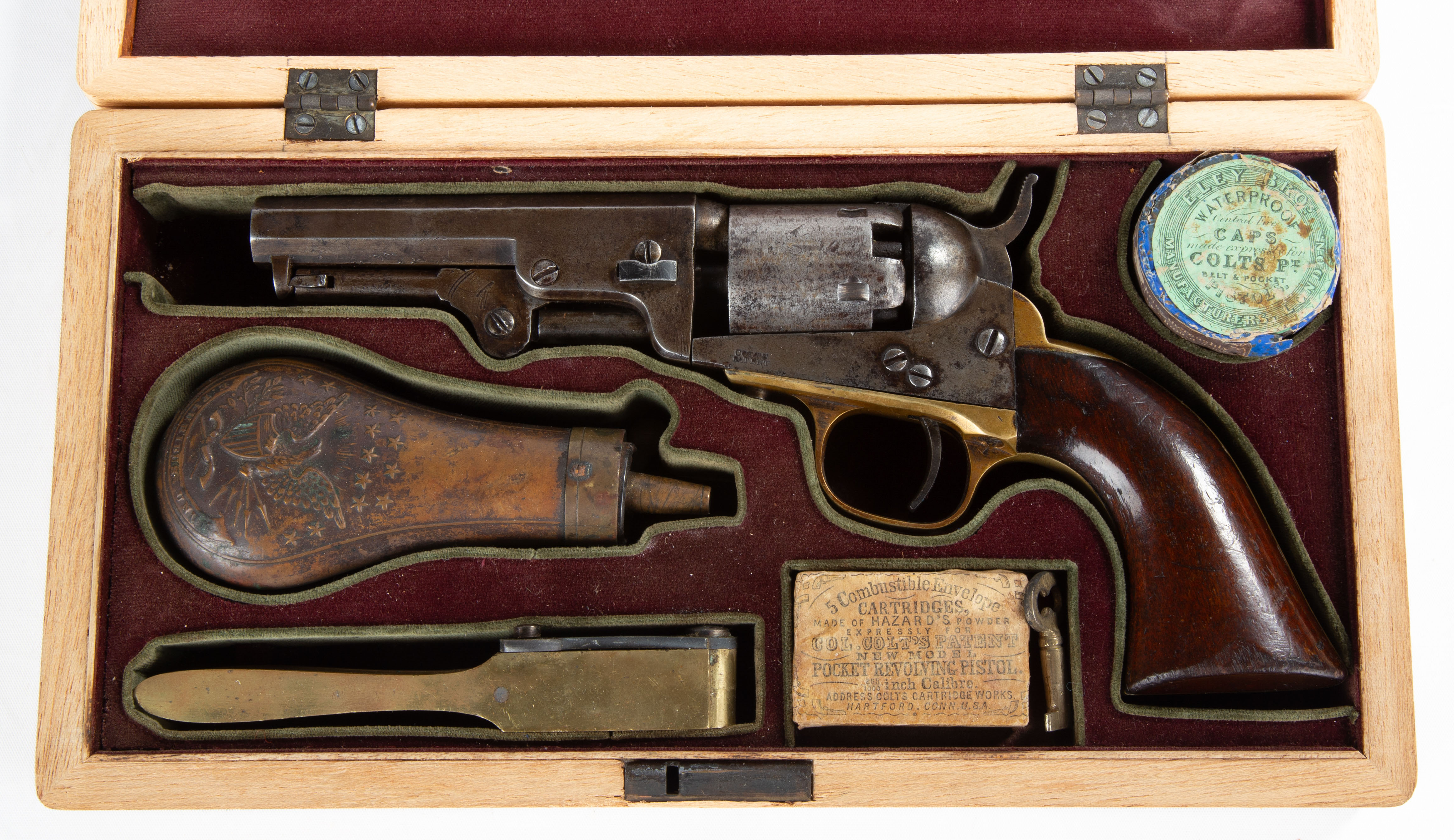 COLT 1849 REVOLVER Numbered