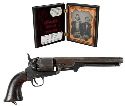 COLT BREVETE REVOLVER AND