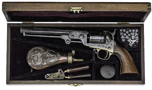 Colt Model 1851 Navy Revolver Cut