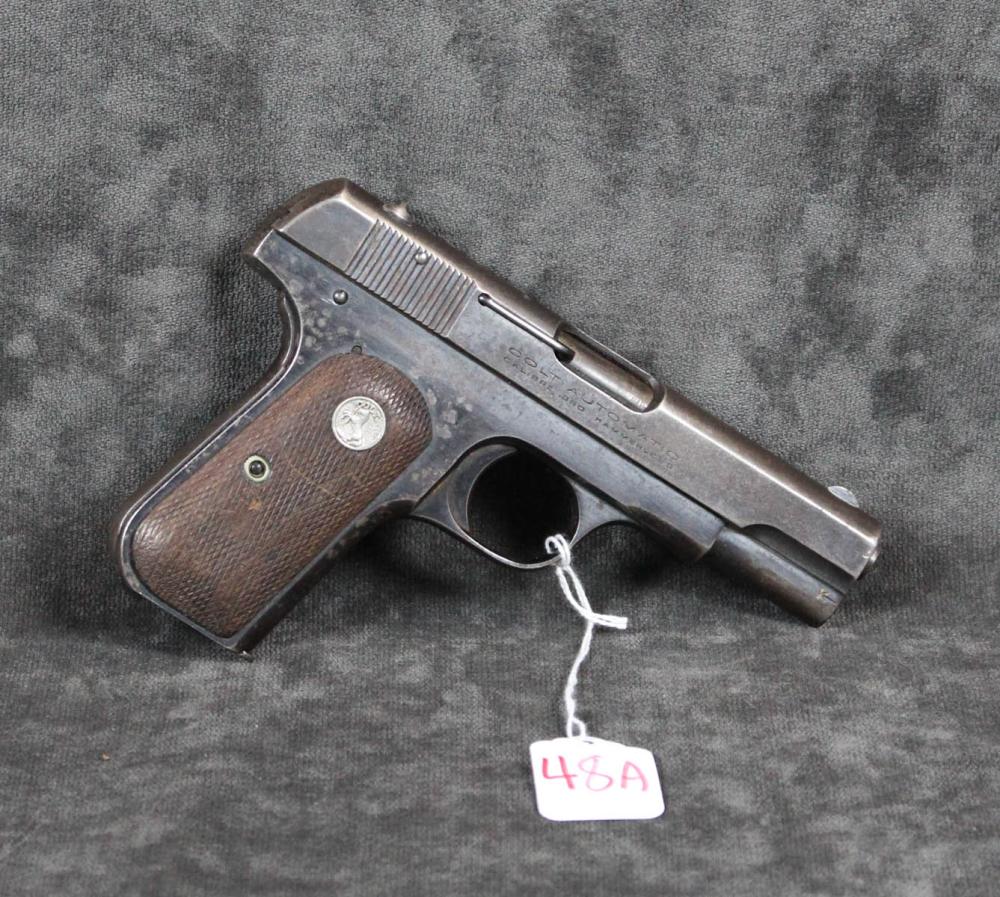COLT MODEL 1908 HAMMERLESS SEMI