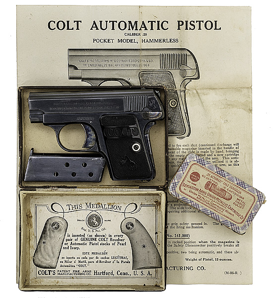 *Colt Model 1908 Semi-Auto Pistol