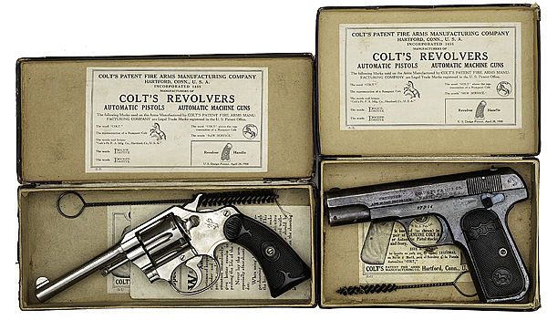 *Colt Pre-War Hand Guns Lot of