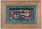 COLT REVOLVER TROMPE L'OEIL(Am