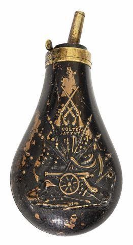 COLT'S PATENT POWDER FLASK,