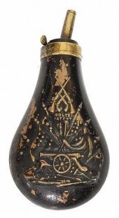 COLT'S PATENT POWDER FLASK, C.