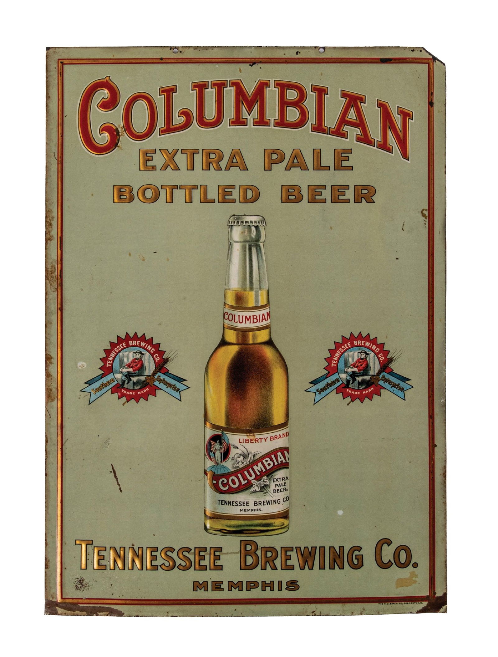 COLUMBIAN EXTRA PALE BOTTLED BEER