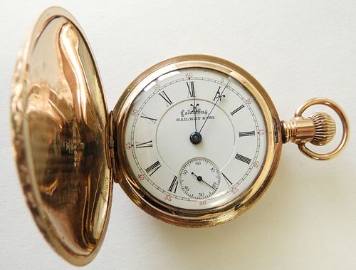 COLUMBUS 14K GOLD PLATED POCKET