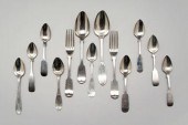 Columbus coin silver flatware: