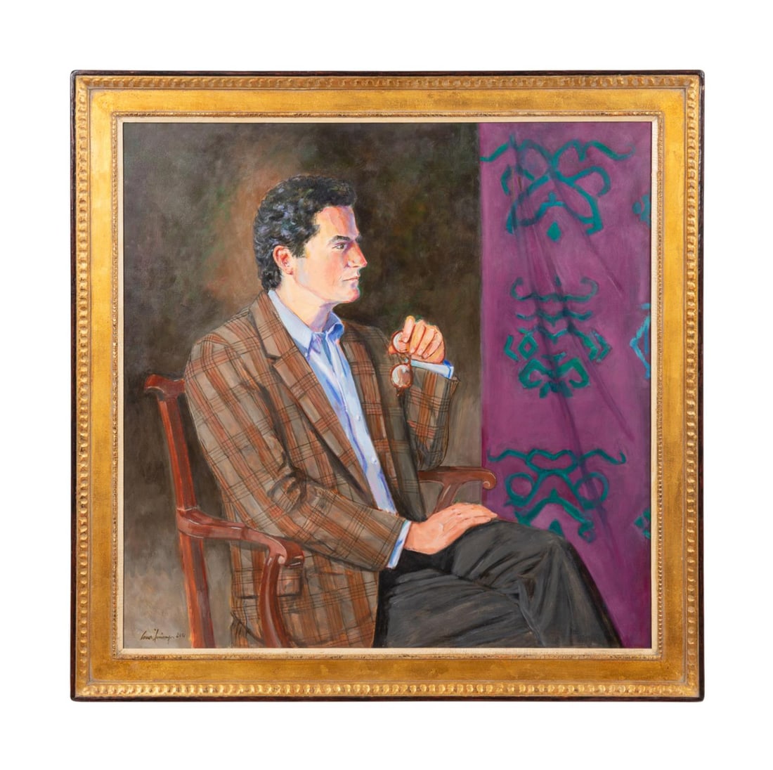 COMER JENNINGS PORTRAIT OF A MAN