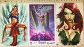 COMIC CON SIGNED PRINT WITCHBL