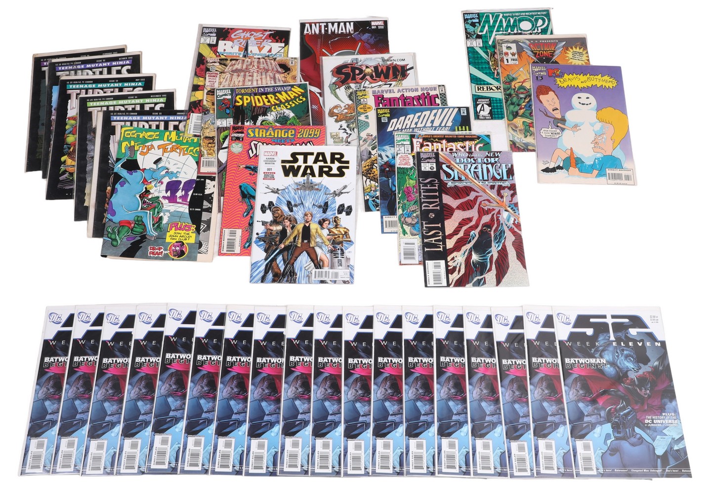 Comic Lot, mainstream DC and