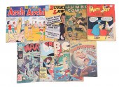 Comic lot to include Burkes La