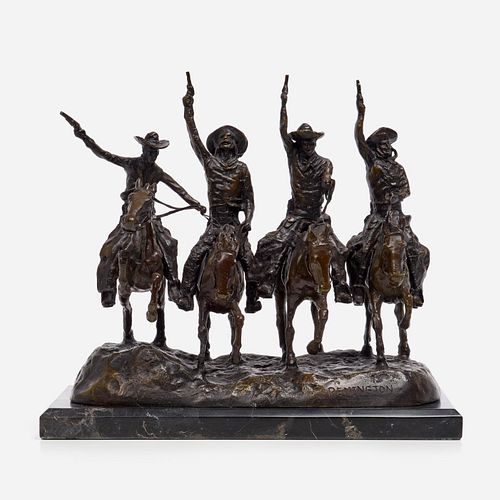 "COMING THROUGH THE RYE" BRONZE