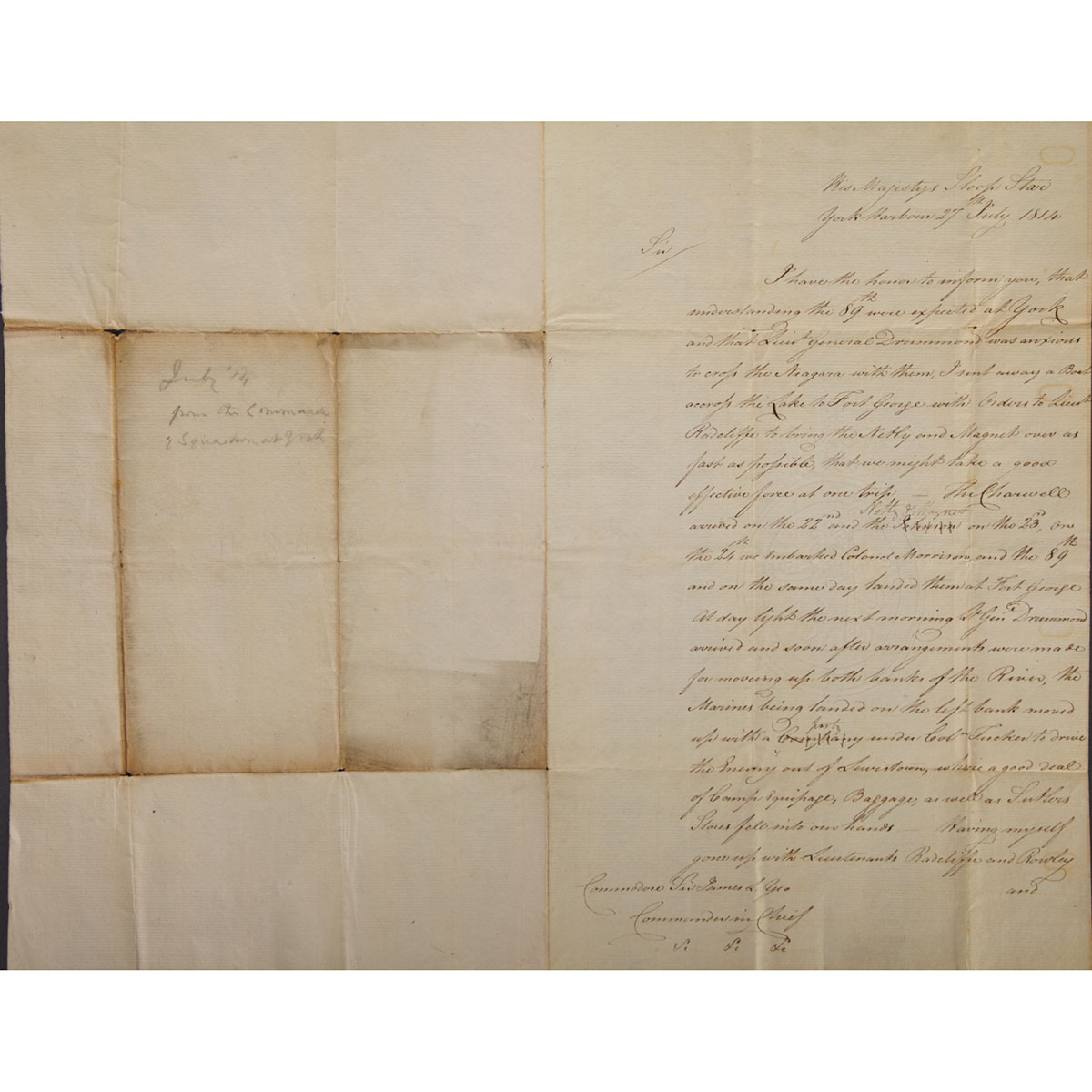 Commander Alexander Dobbs to