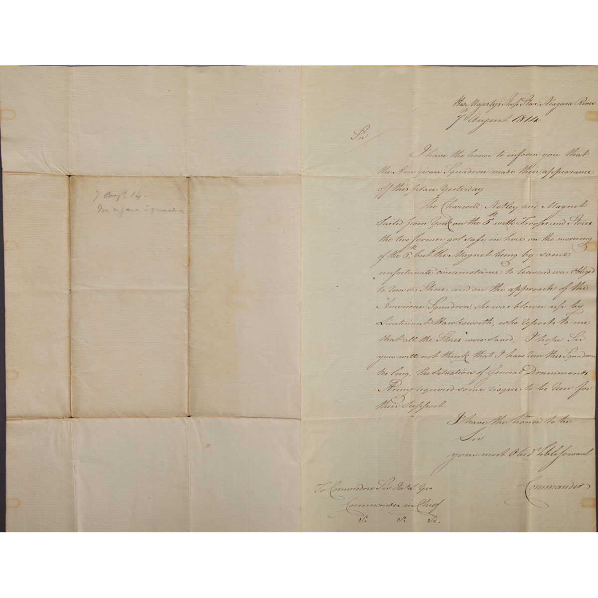 Commander Alexander Dobbs to
