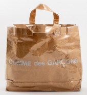 COMME DES GARCONS PVC TOTE BAG