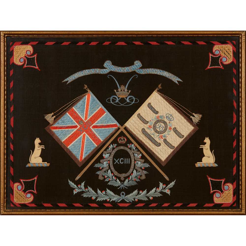 COMMEMORATIVE MILITARY NEEDLEWORK