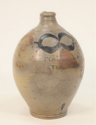 COMMERAW STONEWARE JUG, HAVING